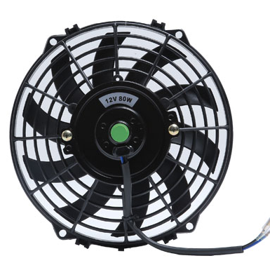 178mm DC 24V 80W 7inch Cooling Radiator Fan Push Pull Sunlight Motor