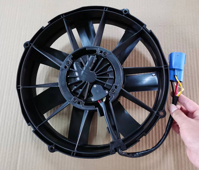 DC 12 inch 305mm 24V 950W Brushless Axial Fan high airvolume for Truck Bus cooling - WBLF-1251-BS4950