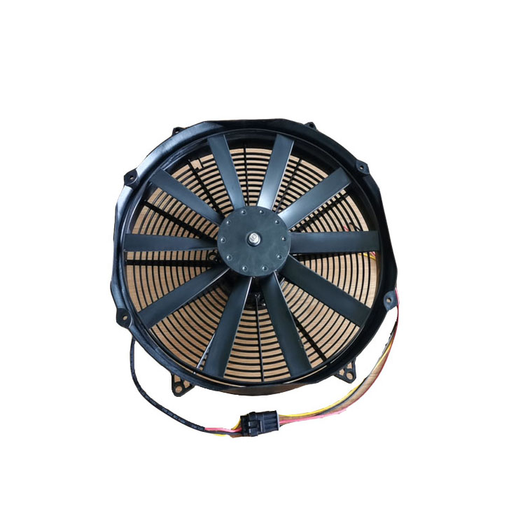 DC 385mm 16in 24V Electric Brushless Radiator Fan with Straight Blades
