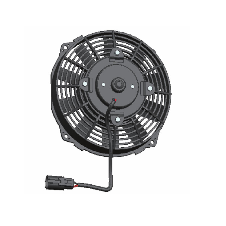  Brush DC Axial Fan 24V 7.5inch 200m3h for Truck