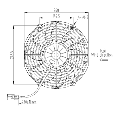 GEBORSTELDE AXIALE VENTILATOREN