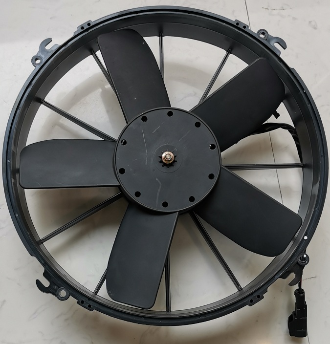 Factory Brush DC Fan 12V 12inch Suction 2300m3h